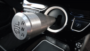 シフトノブエクステンション(銀)彫刻部塗装有り